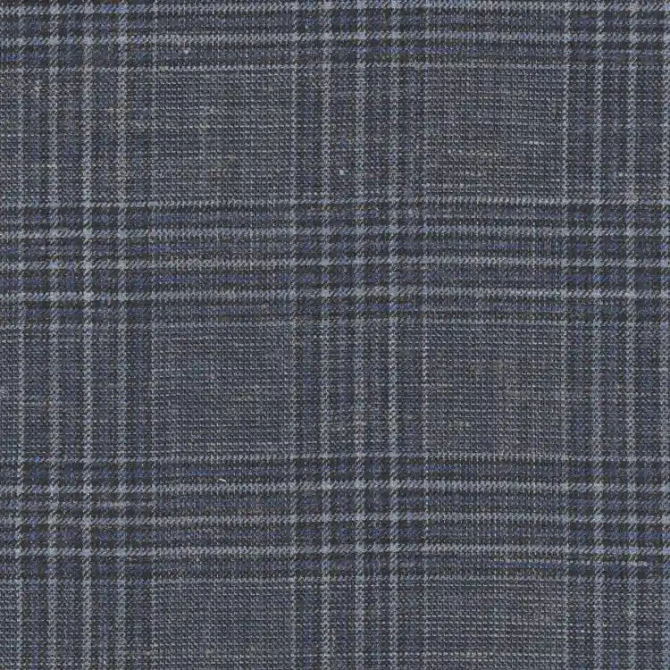 Navy and Light Blue Check