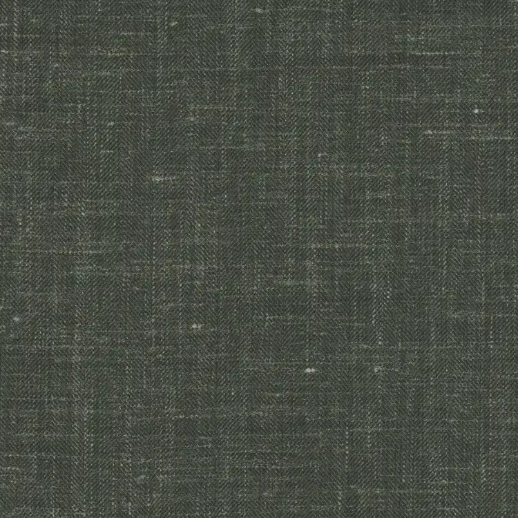 Dark Green Herringbone
