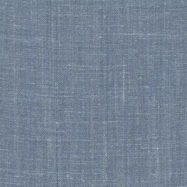 Steel Blue Herringbone