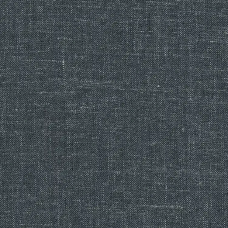 Dark Teal Blue Herringbone