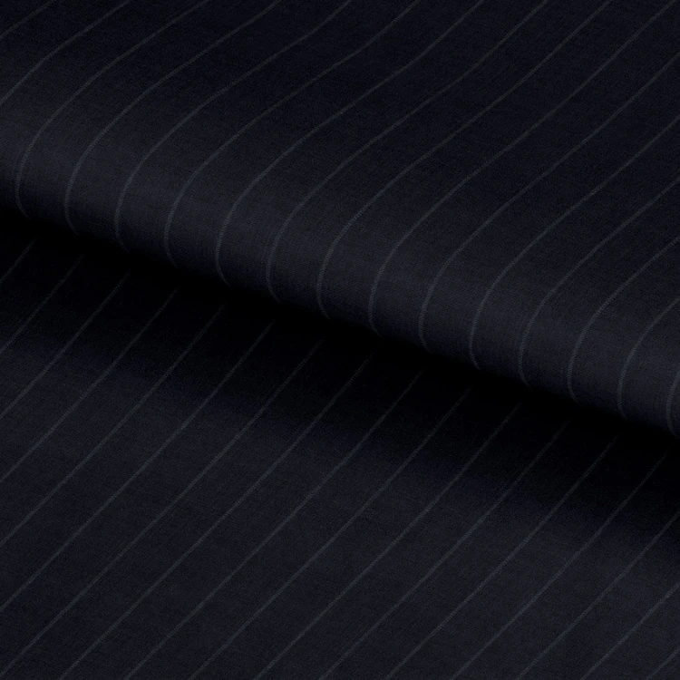 Dark Gray Chalk Stripe