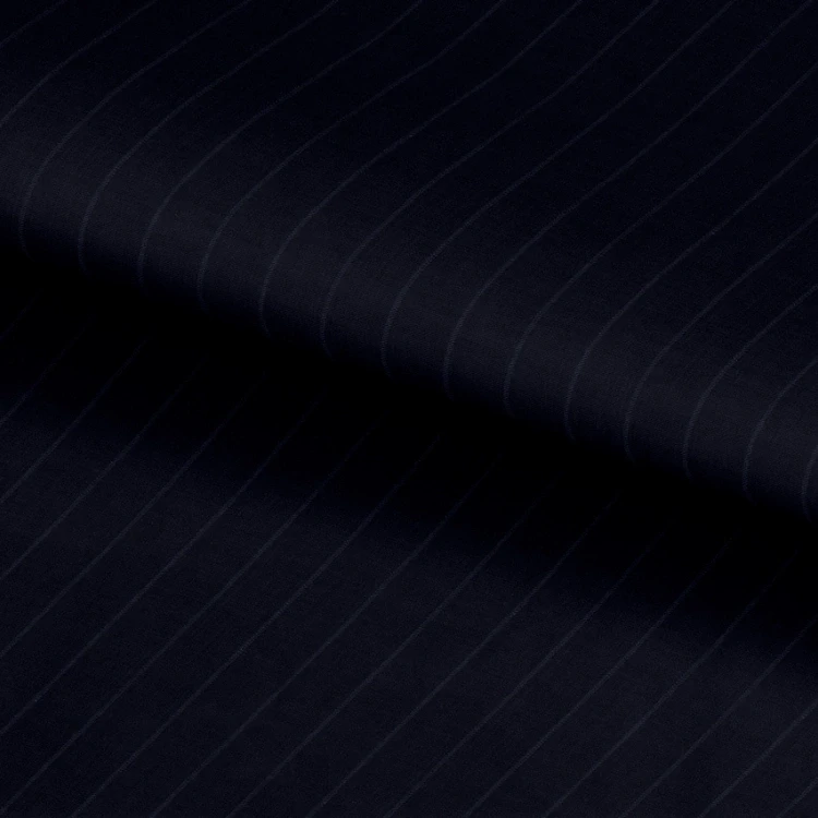 Navy Blue Chalk Stripe
