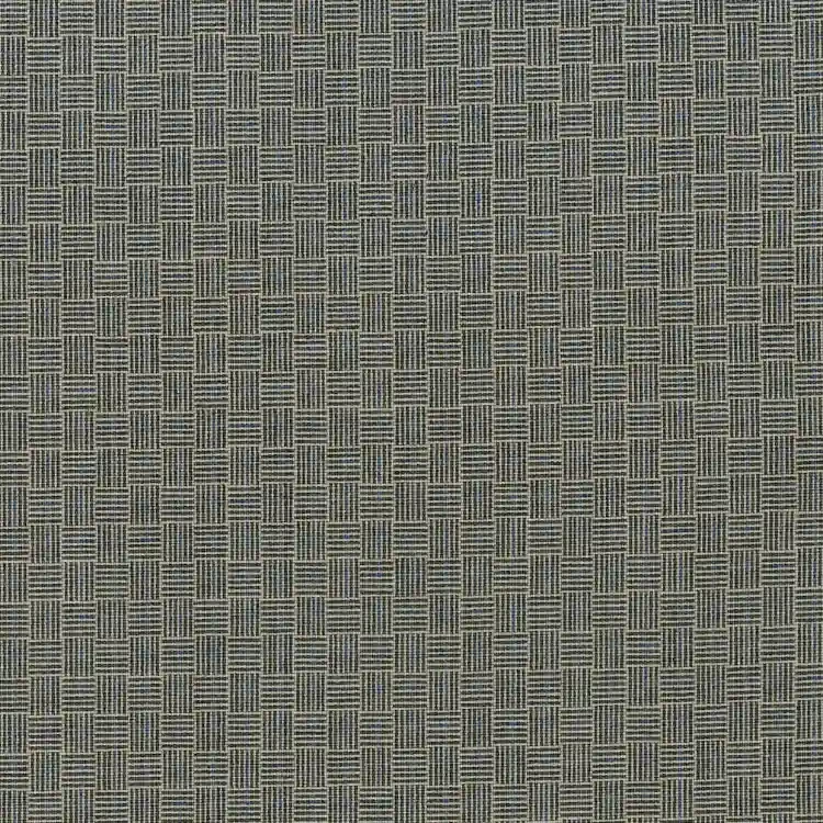 Brown and Tan with Blue Basket Weave Pattern