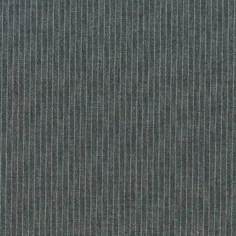 Gray with Silver Pencil Stripes