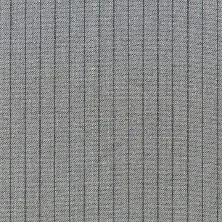 Gray with Black Pinstripe
