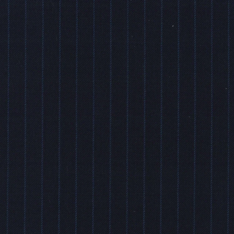 Navy with Blue Pinstripe