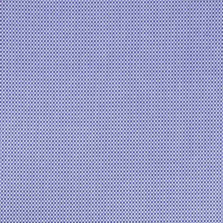 Navy, Blue and White Micro Check Shirt Fabric