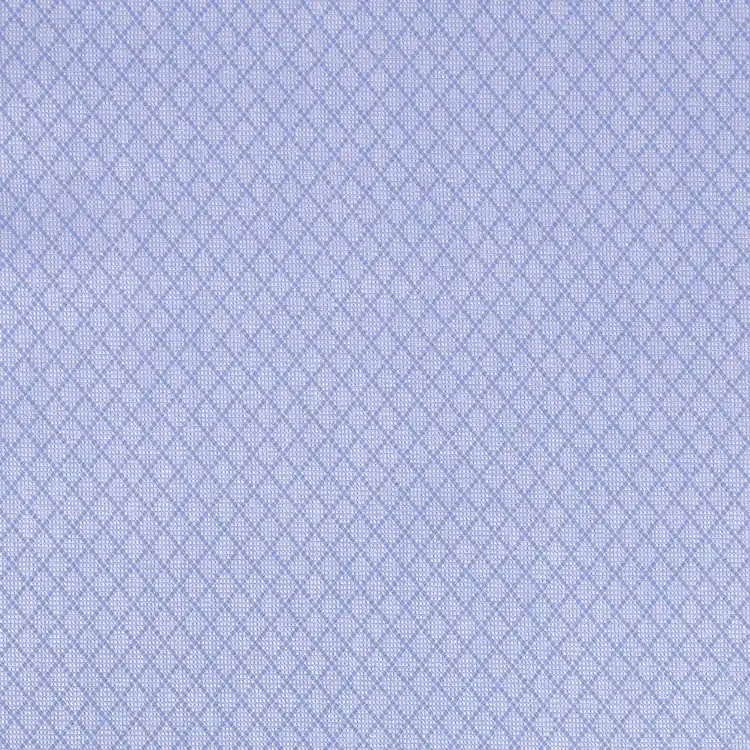 Light Blue Diamond Texture Shirt Fabric