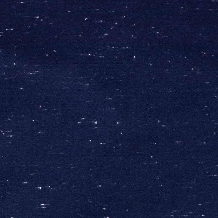 Navy with White Self Pattern Shirt Fabric