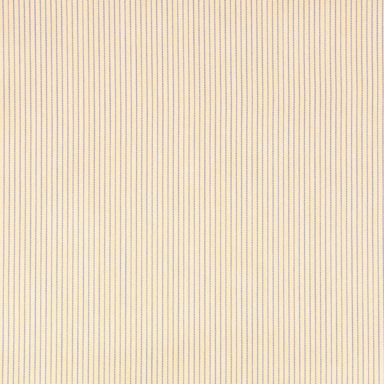 Yellow with Blue Stripe Shirt Fabric
