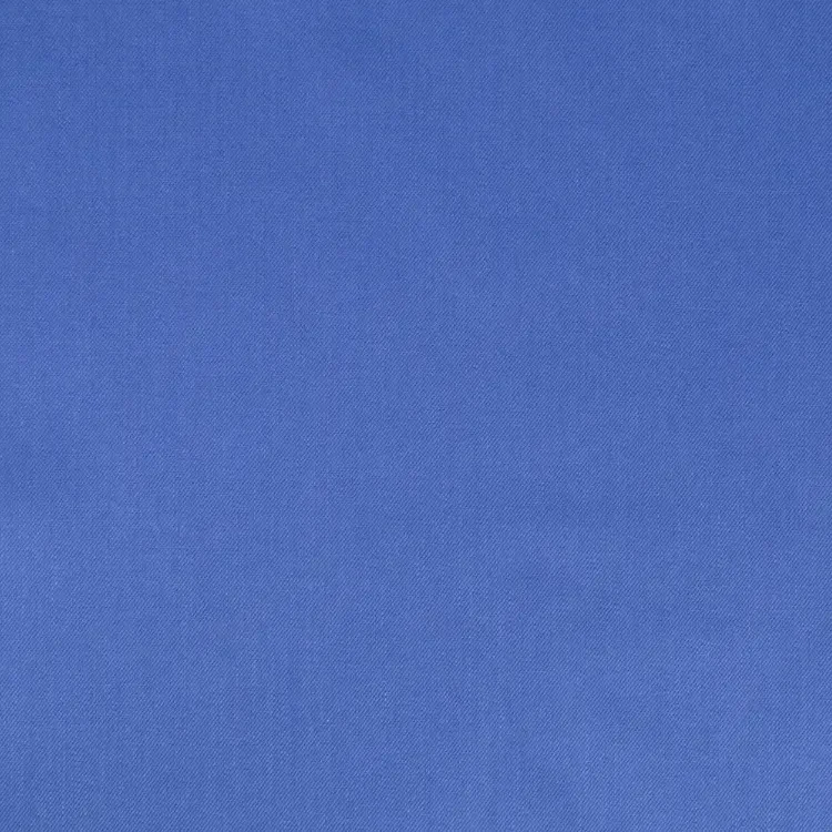 French Blue Solid Shirt Fabric