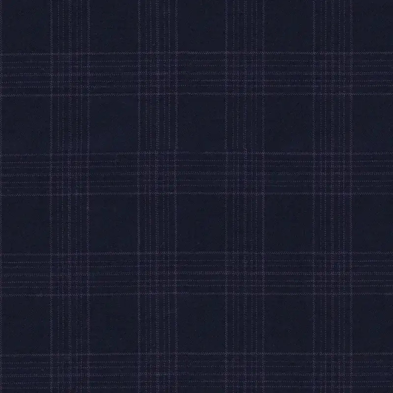 Blue With Purple Check
