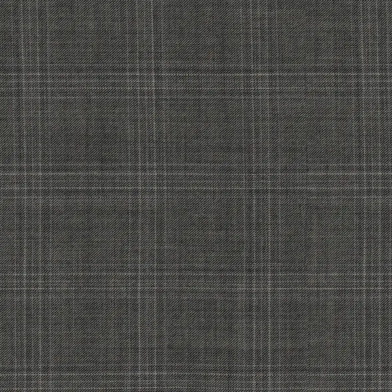 Light Gray With Blue Check