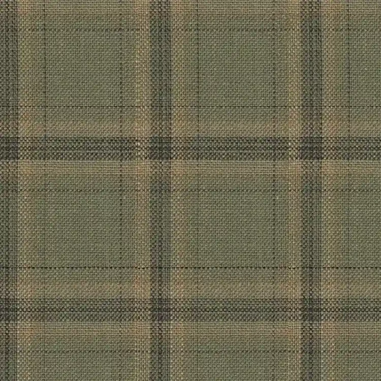 Olive with Tan Check