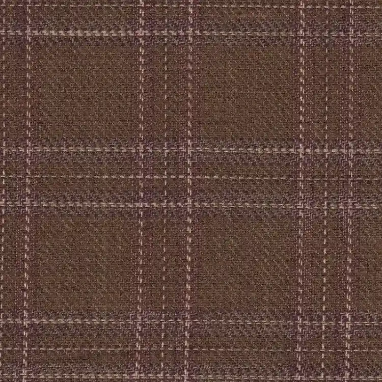 Brown with Light Pink and Burgundy Check