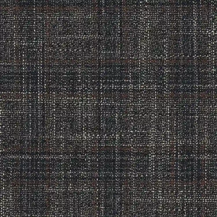 Navy and Brown Check