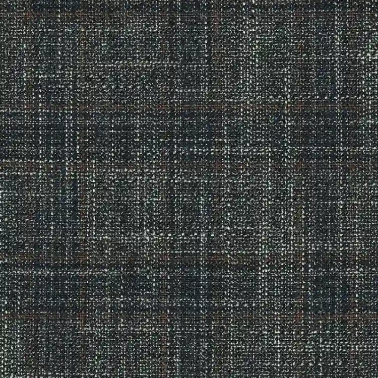 Deep Green with Midnight Blue and Brown Check