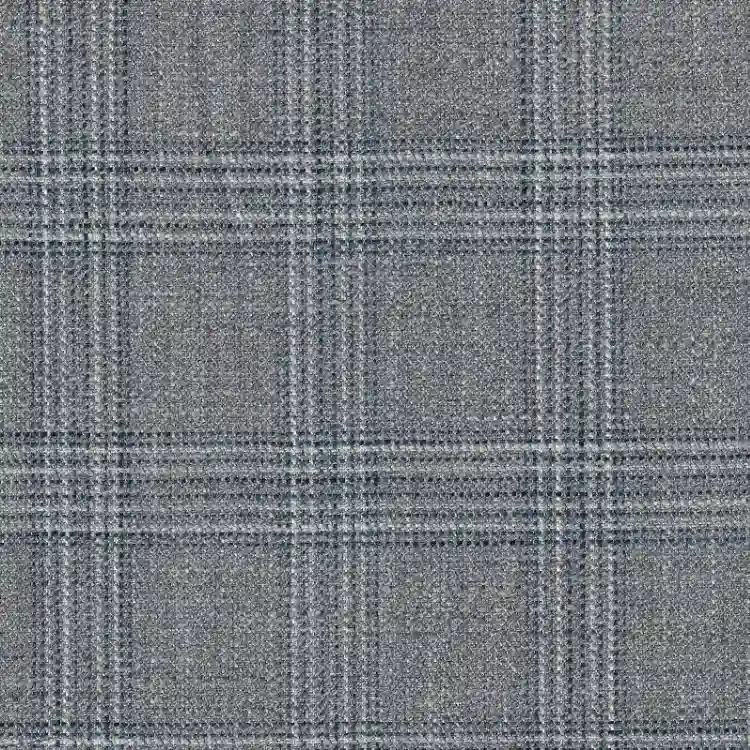 Gray with Navy Check