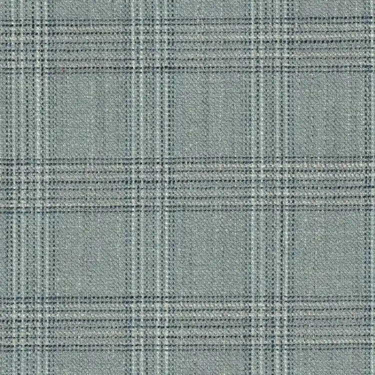 Light Blue Gray with Navy Check