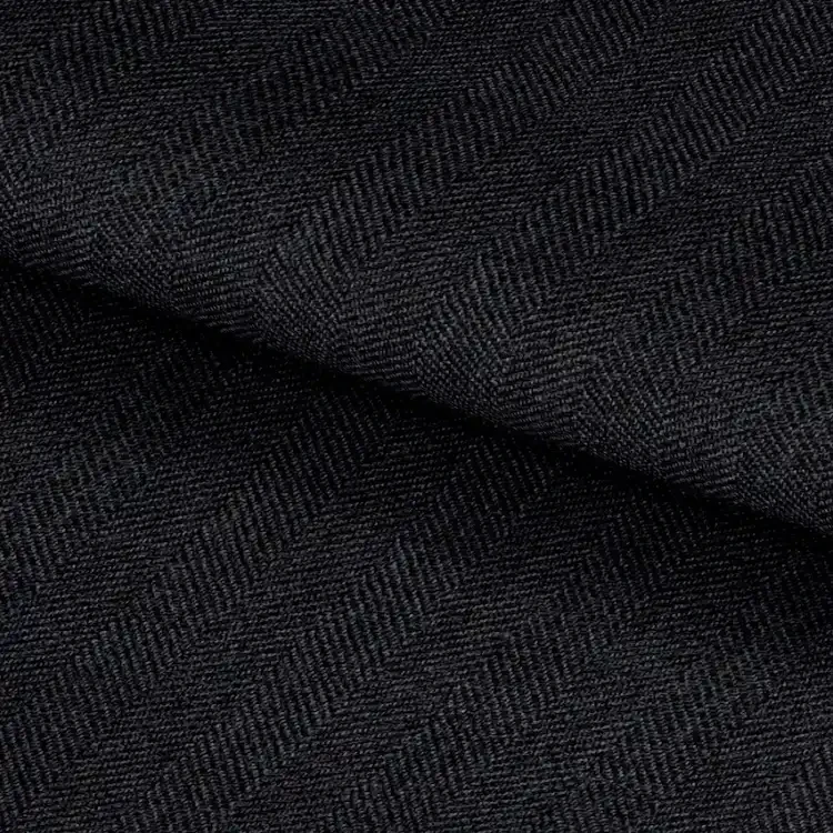 Dark Gray Herringbone