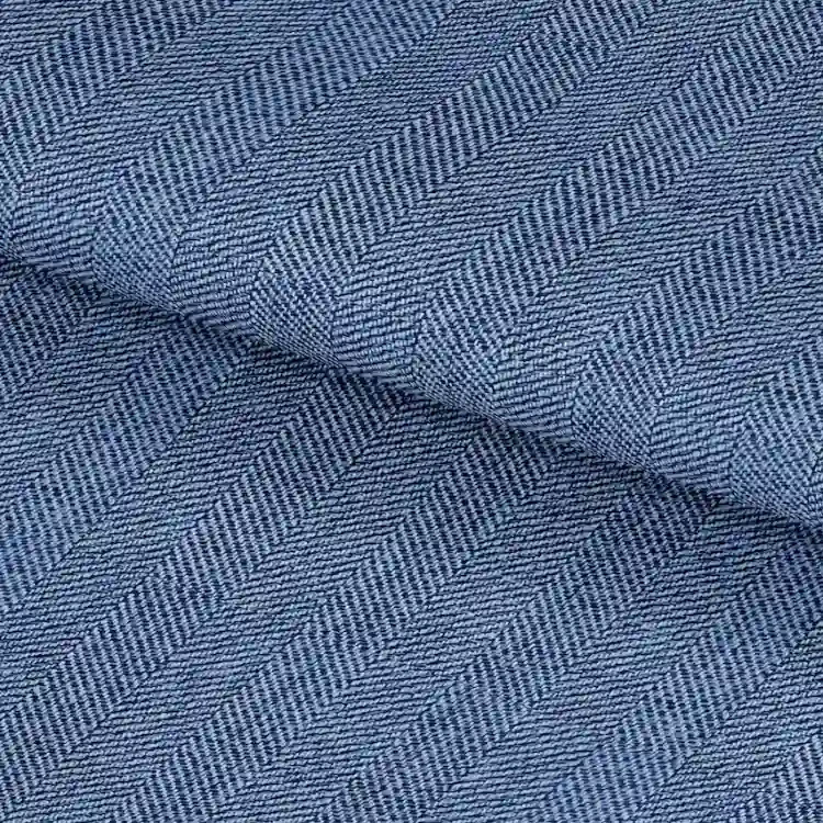 Light Blue Herringbone