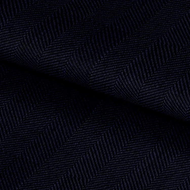 Navy Herringbone