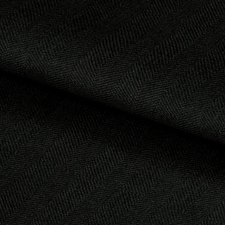 Dark Green Herringbone