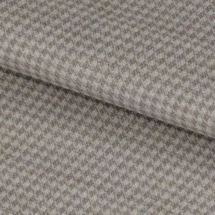 Beige and Brown Houndstooth