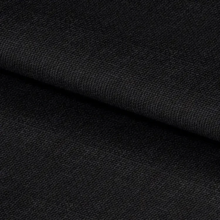Dark Gray Hopsack