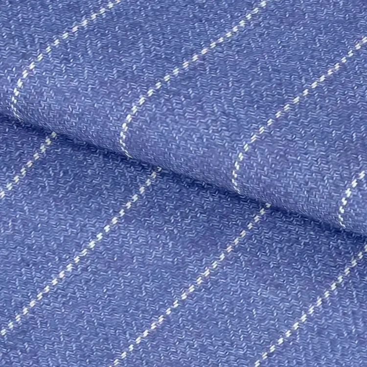 Light Blue with Silver Stripe