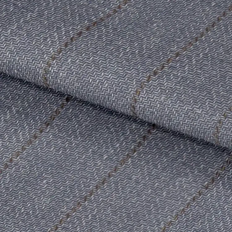 Silver Gray with Golden Brown Stripe