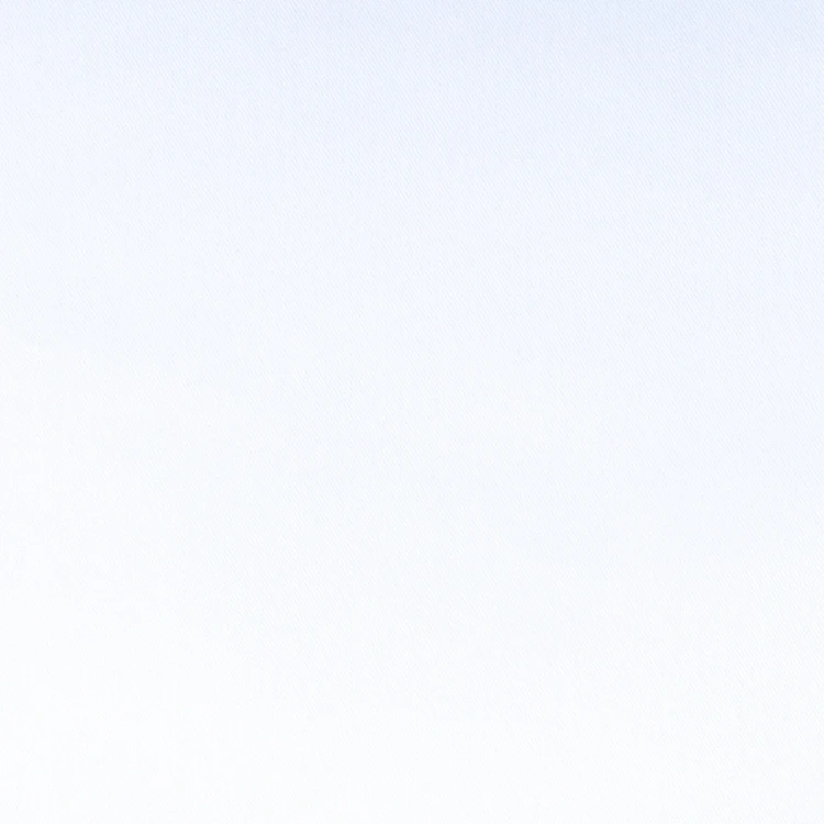 Silky White Solid Shirt Fabric