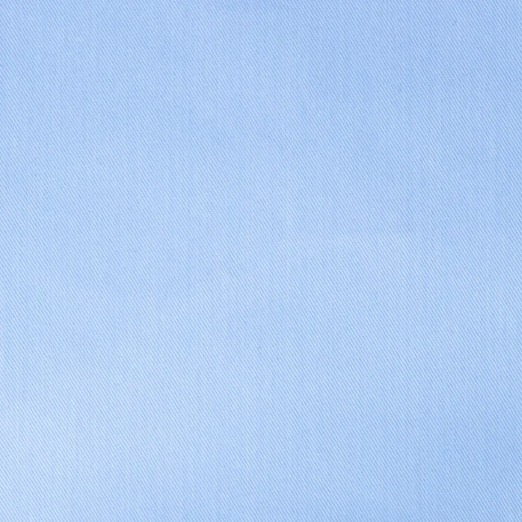 Silky Sky Blue Solid Shirt Fabric