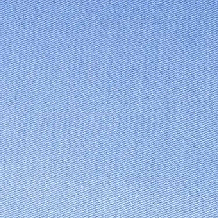 Silky Medium Blue Chambray Shirt Fabric