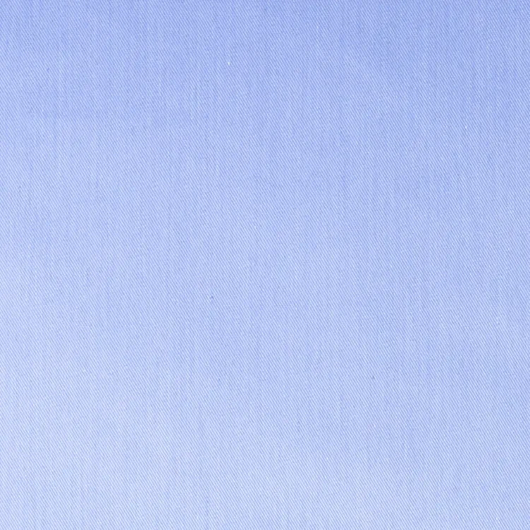 Silky Vista Blue Solid Shirt Fabric