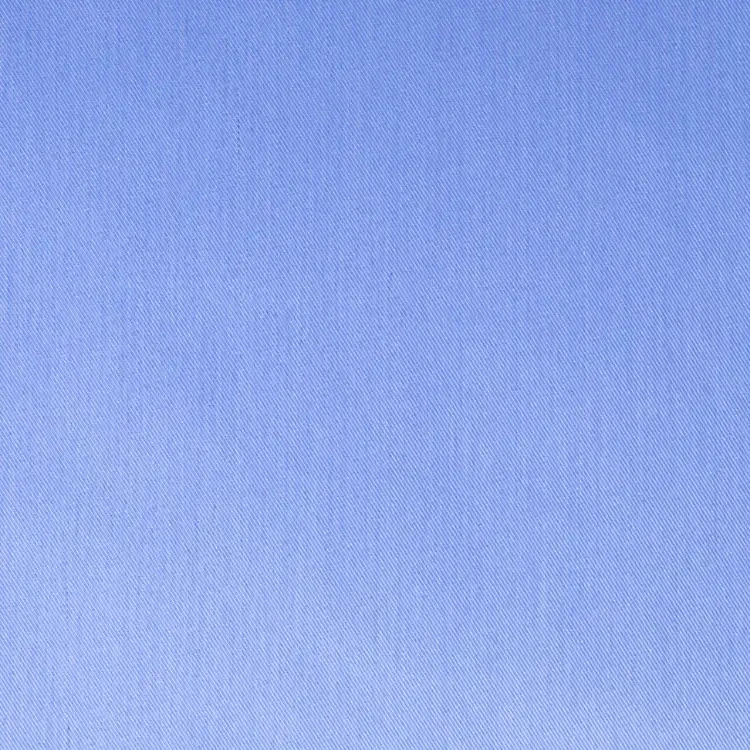 Silky Misty Blue Solid Shirt Fabric