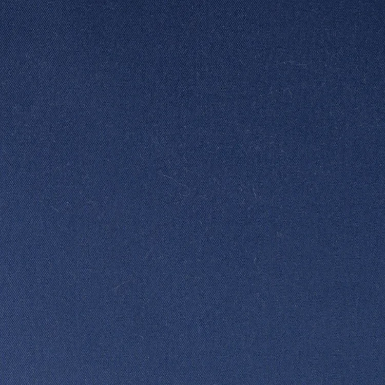 Silky Air Force Blue Solid Shirt Fabric
