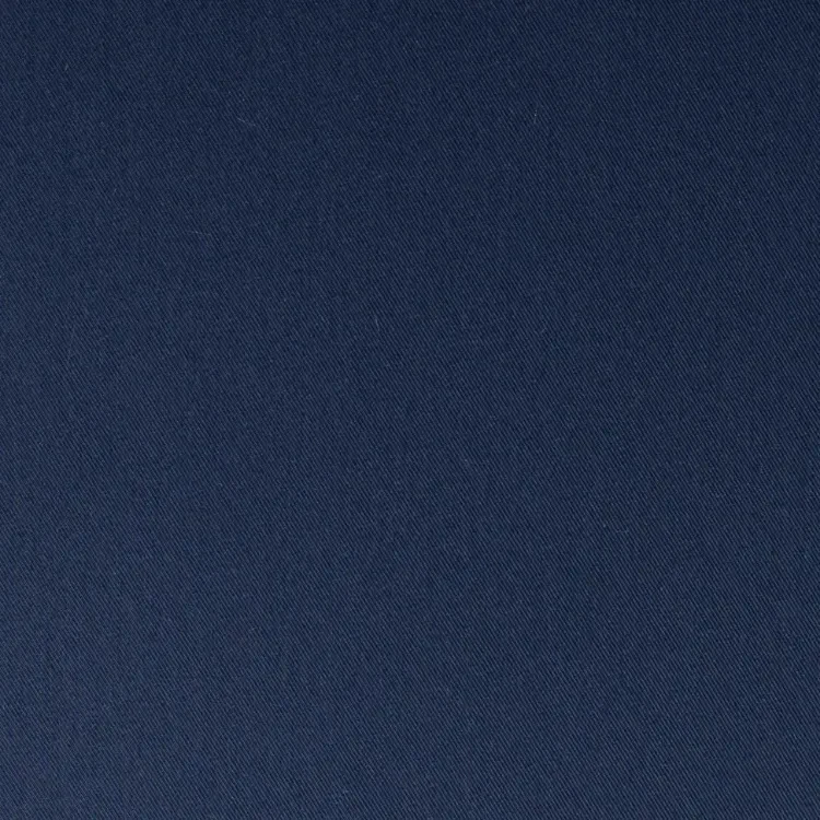 Silky Navy Solid Shirt Fabric