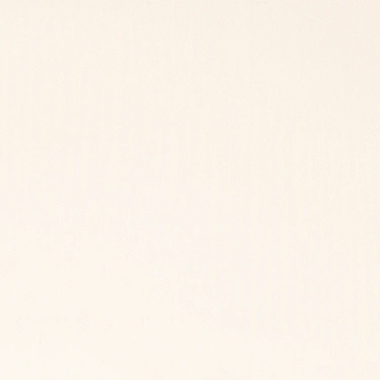 Silky Cream Solid Shirt Fabric