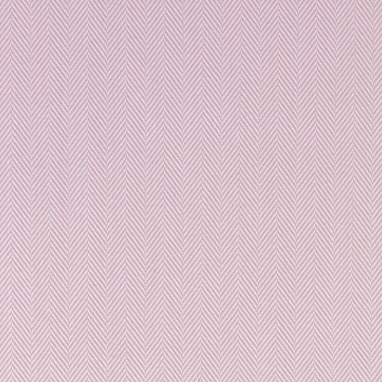 Pink Herringbone Shirt Fabric