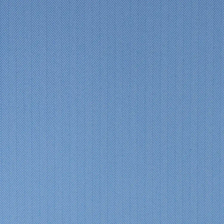 Steel Blue Herringbone Shirt Fabric