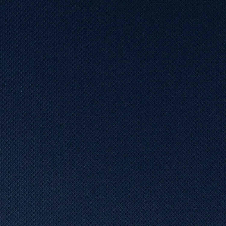 French Navy Blue Birdseye Shirt Fabric