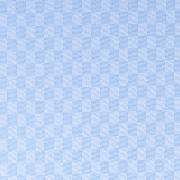 Light Blue Self Texture Shirt Fabric