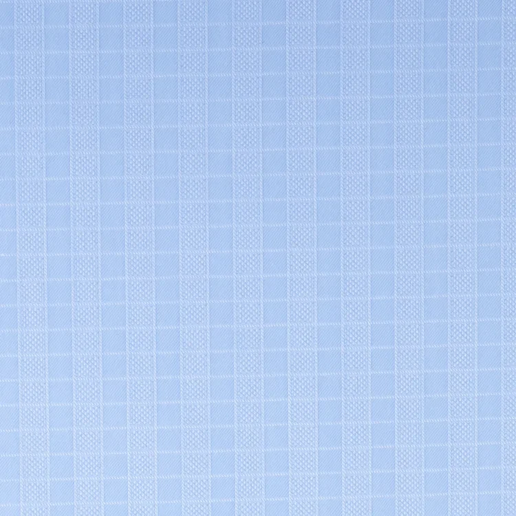 Light Blue Self Texture Shirt Fabric