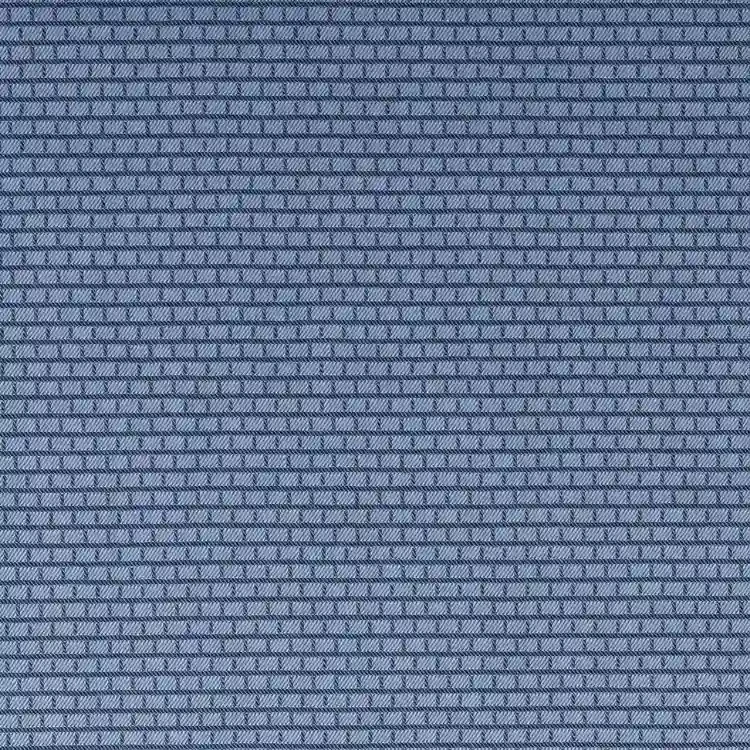 Steel Blue Self Texture Shirt Fabric