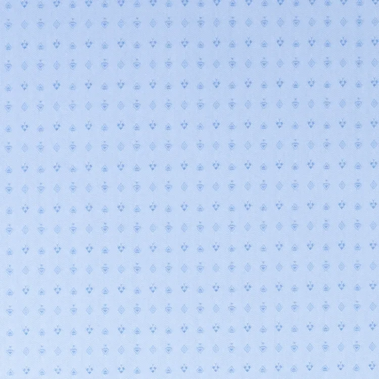 Light Blue Self Texture Shirt Fabric