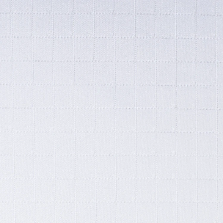 White Self Texture Shirt Fabric