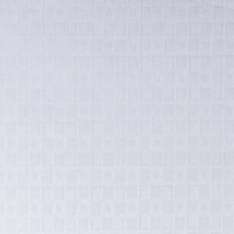 White Self Texture Shirt Fabric