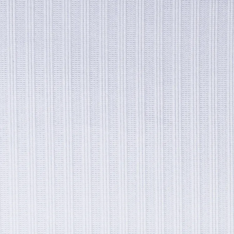 White Self Stripe Shirt Fabric