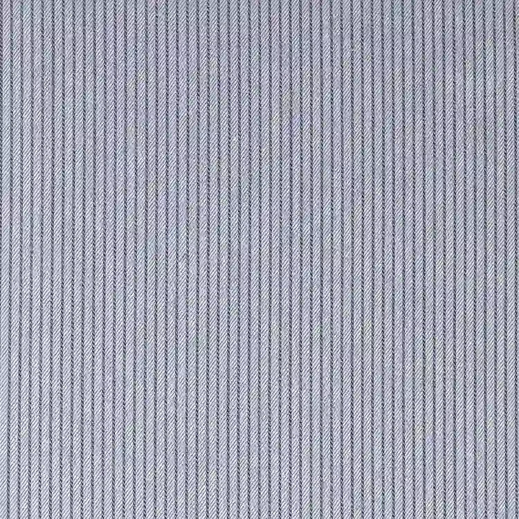 Blue Self Stripe Shirt Fabric